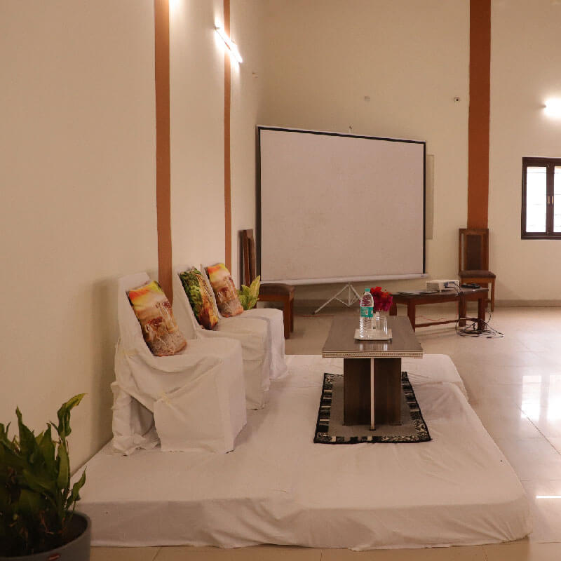 Conference Hall in Madhai - Satpura Tiger Reserve - Madhai Riverside Lodge
